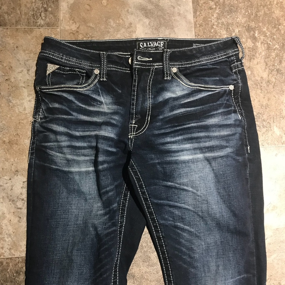 Men’s salvage jeans
